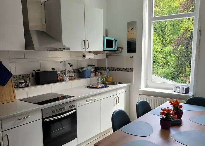 公寓 Eulennest,parkplatz,waeschepaket,reinigung Inklusive